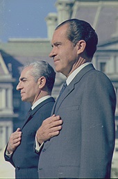 President Nixon with the Shah of Iran, a key ally under the Nixon Doctrine