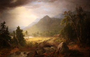 Asher B. Durand's The First Harvest in the Wilderness (1855)