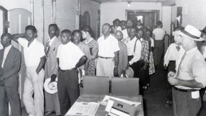 African Americans vote in South Carolina in 1960s