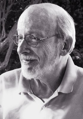 Portrait of author E.L. Doctorow at home in Sag Harbor, NY in July, 2013.