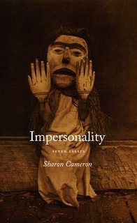 'Impersonality' by Sharon Cameron (2007)