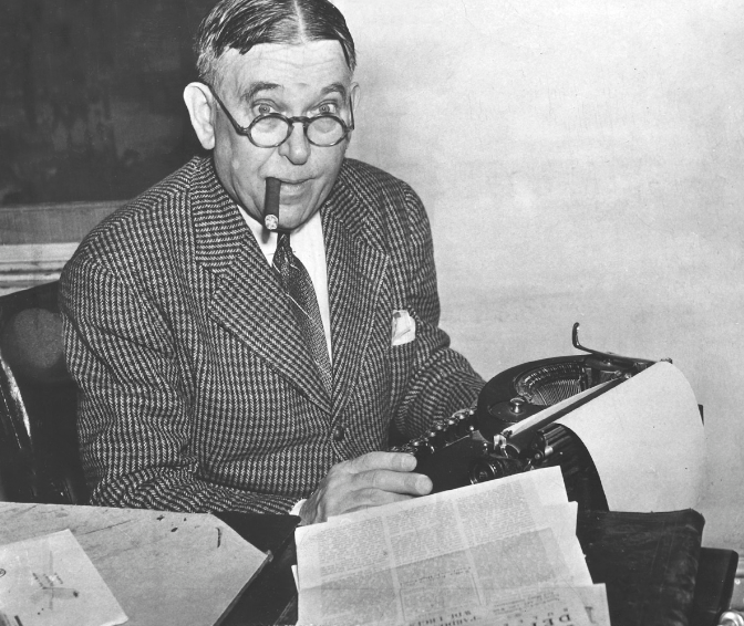 H. L. Mencken: Writer. Mencken, born Henry Louis Mencken in Baltimore in 1880, is known as the “Sage of Baltimore.” He worked as a writer for the Baltimore Sun from 1905 until 1948. (Robert F. Kniesche/Baltimore Sun)