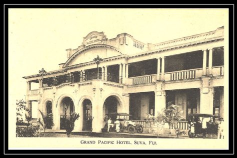 Fiji Suva Grand Pacific Hotel c 1925