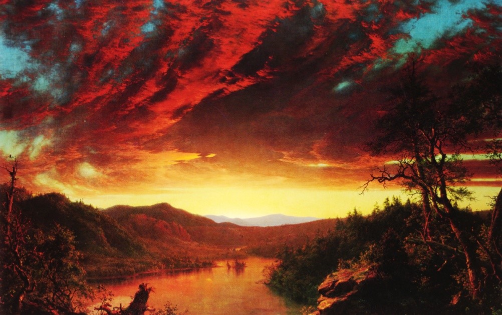 Twilight in the Wilderness (1860) by Frederic Edwin Church