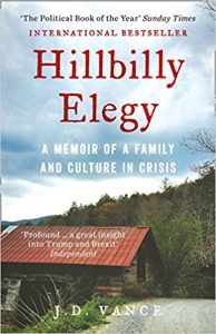 BOOK REVIEW: HILLBILLY ELEGY: A MEMOIR OF A FAMILY AND CULTURE IN ...