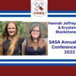 Eyes on Events – Hannah Jeffrey & Krysten Blackstone, SASA Annual Conference 2022